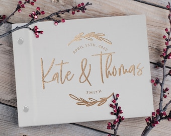 Wedding Gifts, Wedding Guest Book, Guest Books Wedding Gifts for Couple, Wedding Polaroid Guest Book, Wedding Guestbook Leather