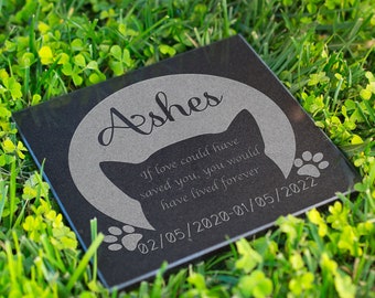 Pet Memorial Stone, Dog Memorial Stone Personalized, Pet Grave Marker, Pet Headstone Custom, Pet Dog Stone Gift, Grave Stone