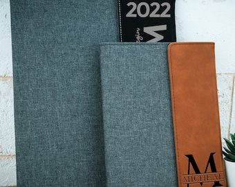 Personalized Leather Portfolio, Employee Gifts Personalized, Custom Corporate Gifts, Client Gifts, Coworker Appreciation