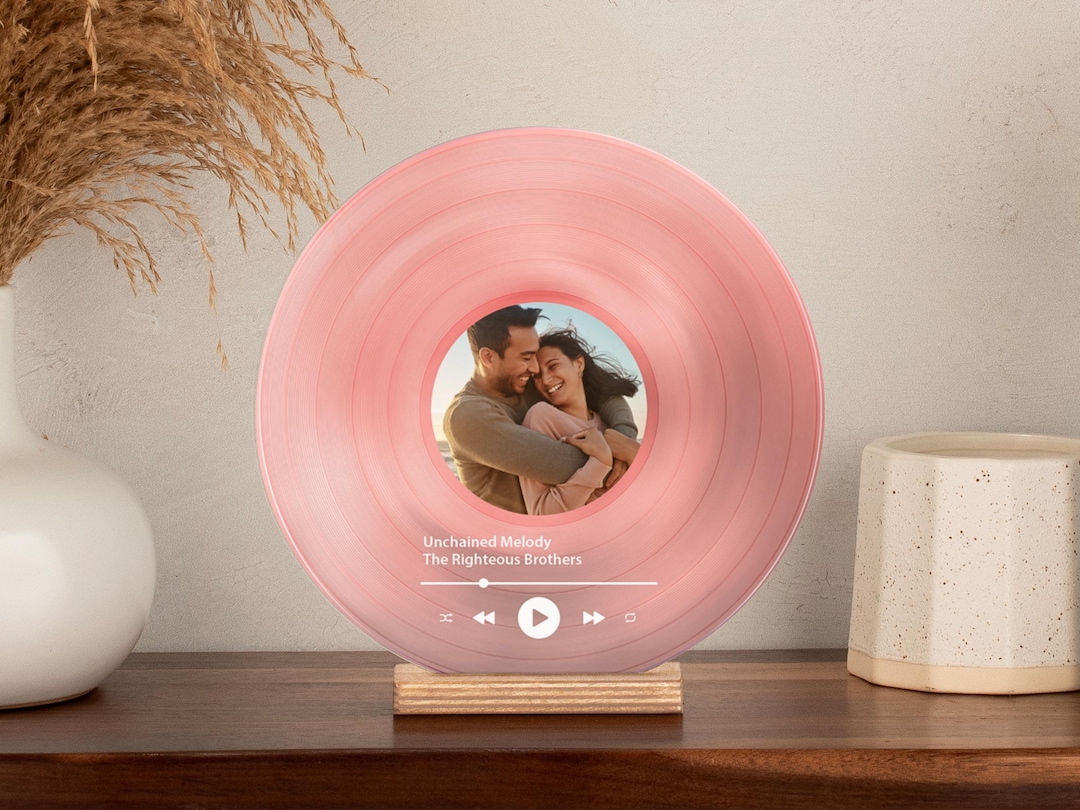 Custom Vinyl Record With Photo, Christmas Gifts for Him,wedding Couple Gifts, Birthday Gift, Anniversary Gift, Best Friend Gift, Song Plaque - Etsy