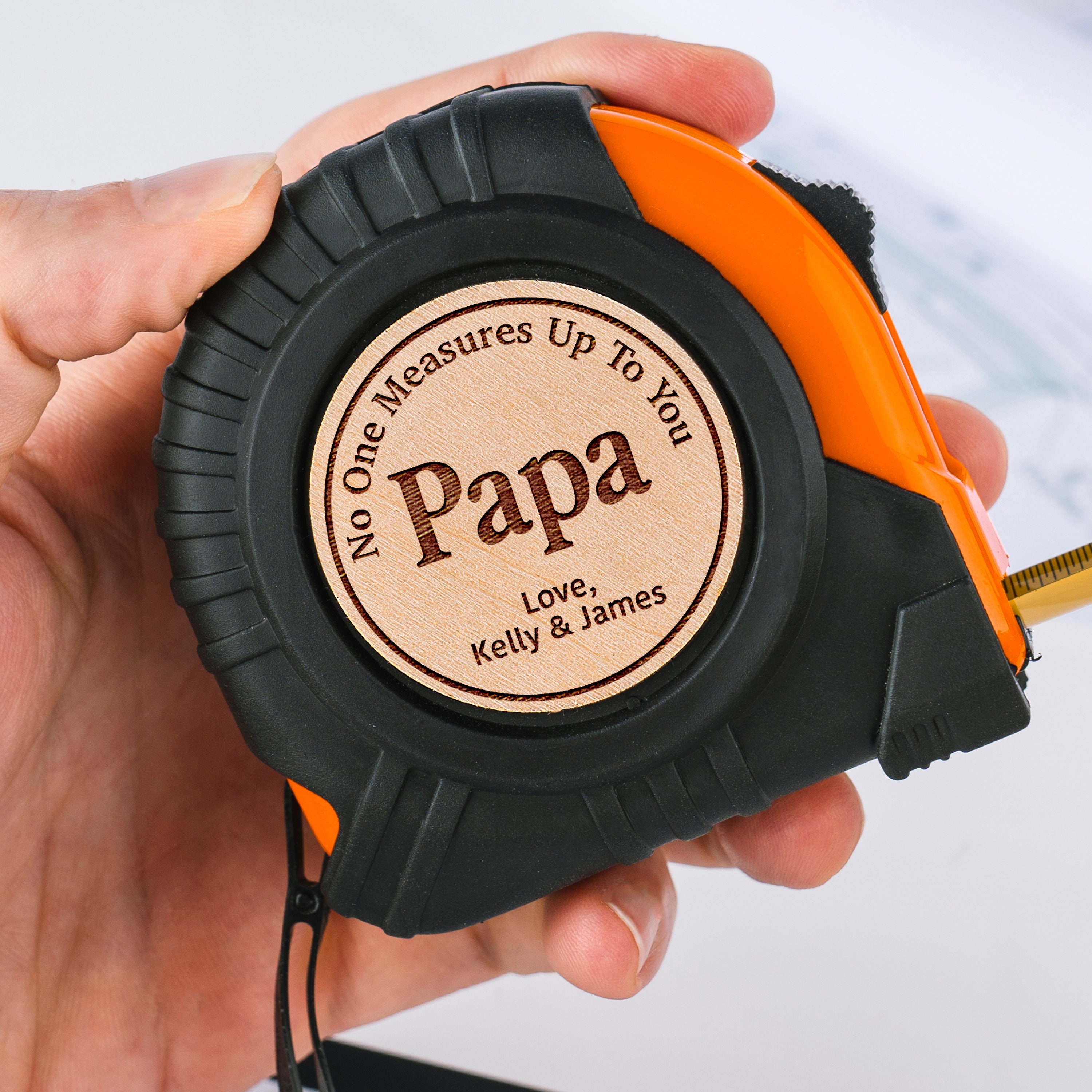 Papa Gift, Grandpa Gifts, Grandpa Birthday Gift, Personalized Tape Measure, Grandpa Gifts, Personalized Gifts For Papa from Grandkids