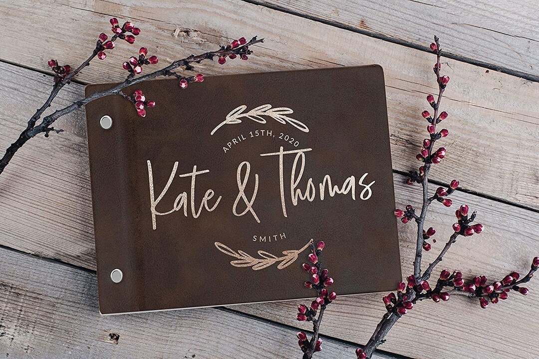 Wedding Gifts, Wedding Guest Book, Guest Book Personalized , Custom