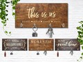 Housewarming Gifts for Couple, Personalized Key Holder for Wall, New Home Gift, Key Hanger, First Home Gift, Realtor Closing Gift, Newly Wed