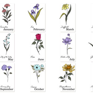 Grandma Gift, Mother's Day Gift, Personalized Gifts for Mom, Flower Pot Custom, Grandmas Garden, Birth Flower Mom Gifts from Daughter image 3