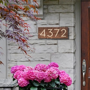 House Numbers, Address Sign, House Number Sign, Address Plaque, Address Numbers, House Numbers Vertical, Address Numbers for House