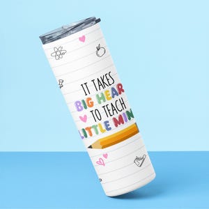 Teacher Gift, Personalized Tumbler Gift for Teacher, Teacher Tumbler, Teacher Appreciation Gift, Pencil Skinny Tumbler, Teacher Gifts image 11
