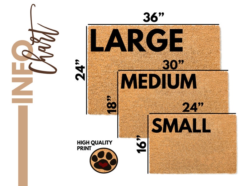 Personalized Doormat, Custom Door Mat, Housewarming Gift, New Home Gift, Wedding Gift for Couples, Door Mat, Front Door Mat, Home Decor