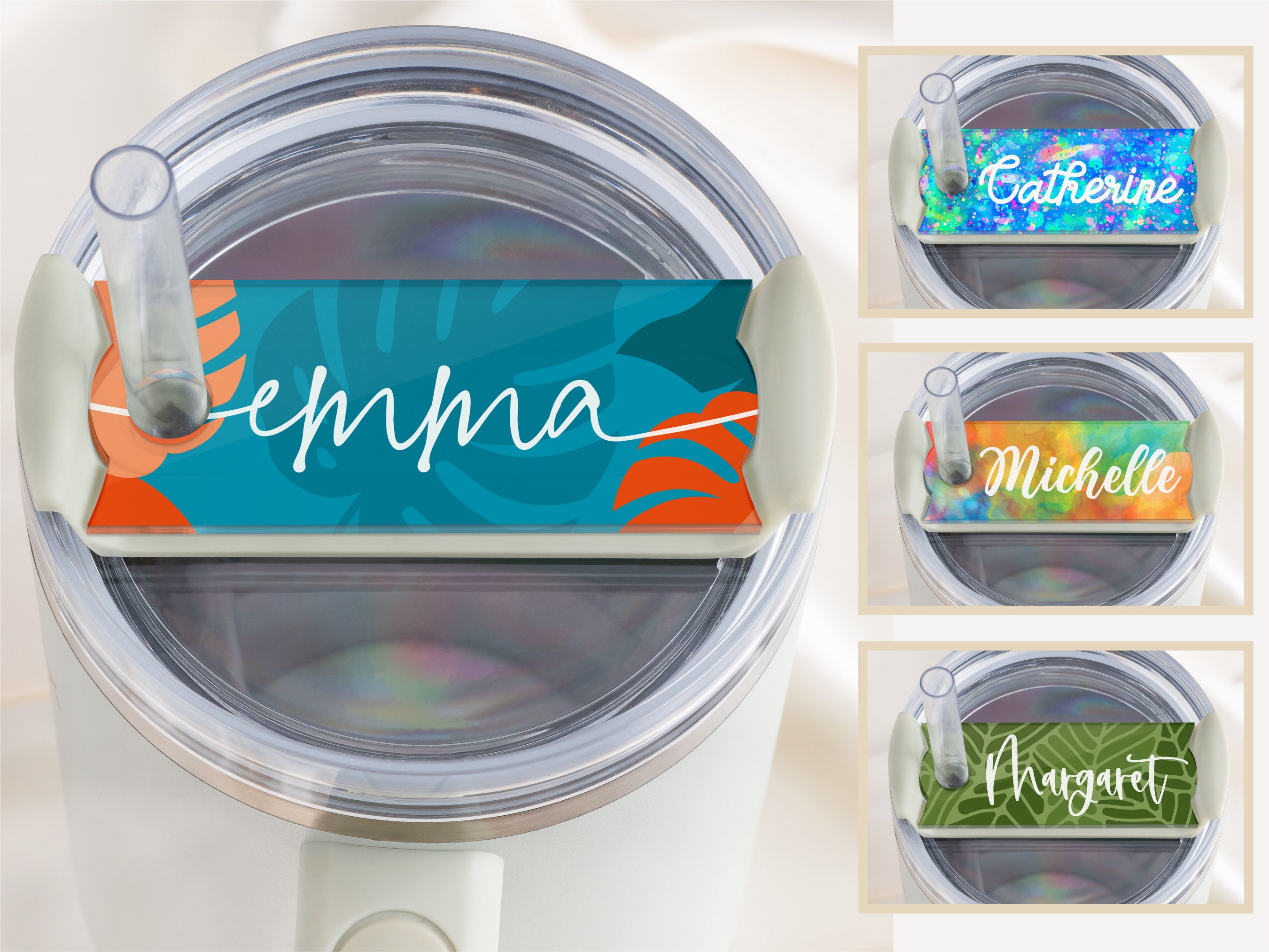 Teacher Gift Idea - Personalized Stanley Cup Name Plate Tag - Make it  yours! – Festive Gal
