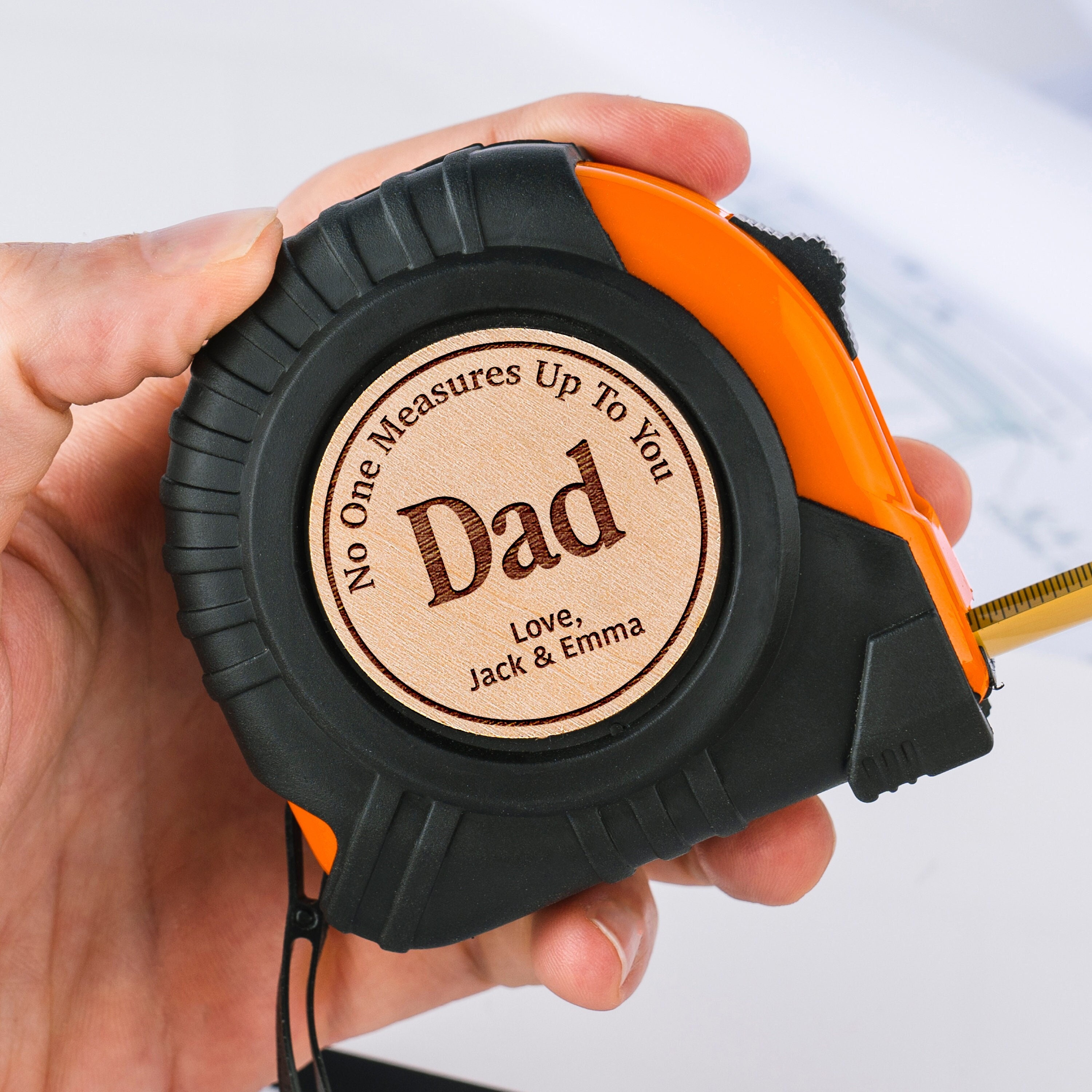 Personalized Tape Measure - Our Dad can Fix Anything