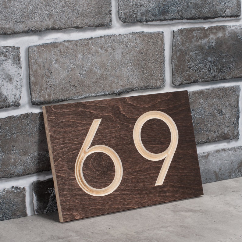 House Number Sign, House Numbers, House Number Plaque, Address Sign, Address Sign for House, House Numbers Horizontal, Vertical image 8