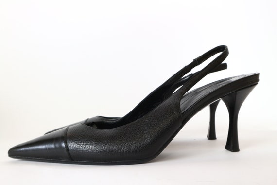 gucci black heels