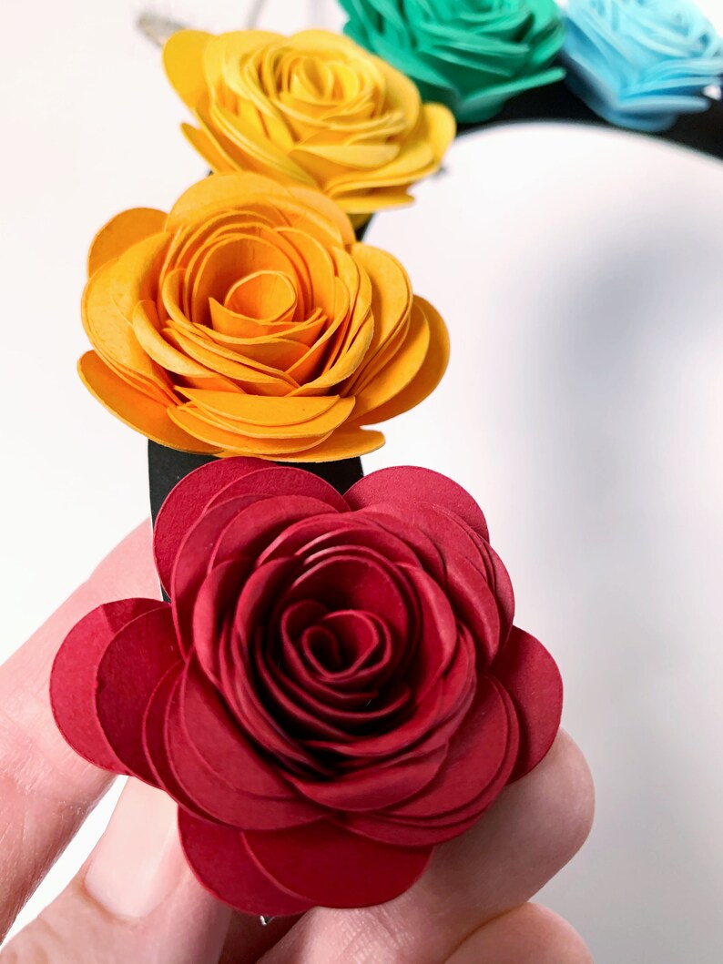 Rainbow Craft Kit Paper Flower Craft Kit Quilling Kit Etsy