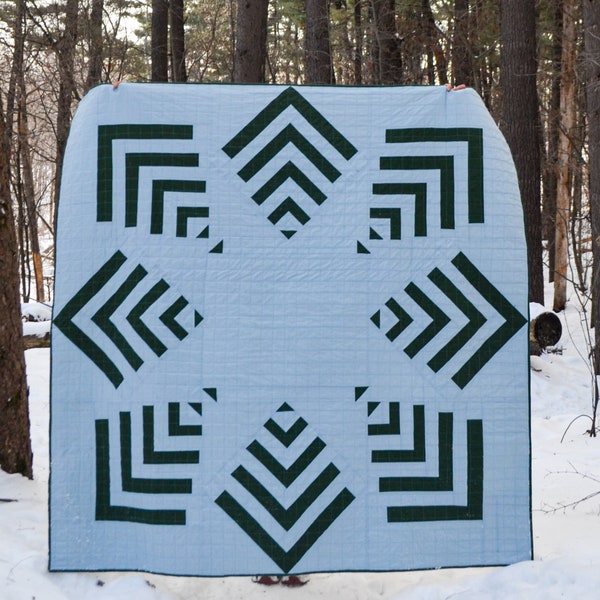 Pine Sky Modern Quilt Pattern