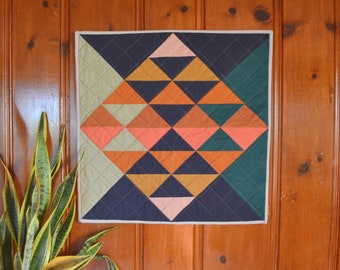 Converge Wall Quilt Muster - PDF Modernes Quilt Muster, Anfänger Quilt Muster, einfaches Quilt Muster, modernes Quilt Design, Scheune Quilt Design