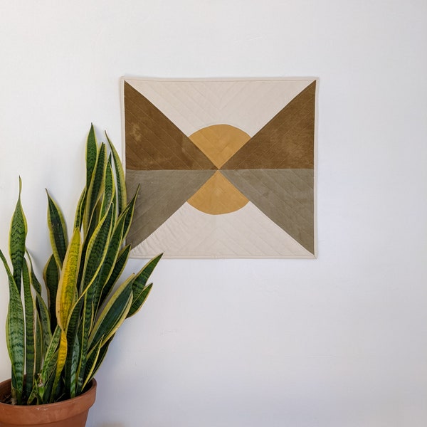 Sundip Wall Quilt Pattern - PDF Modern Quilt Pattern