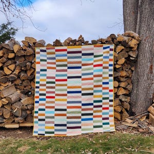 Scrappy Strokes Modern quiltpatroon/naaipatroon voor beginners