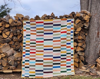 Scrappy Strokes Modern quiltpatroon/naaipatroon voor beginners