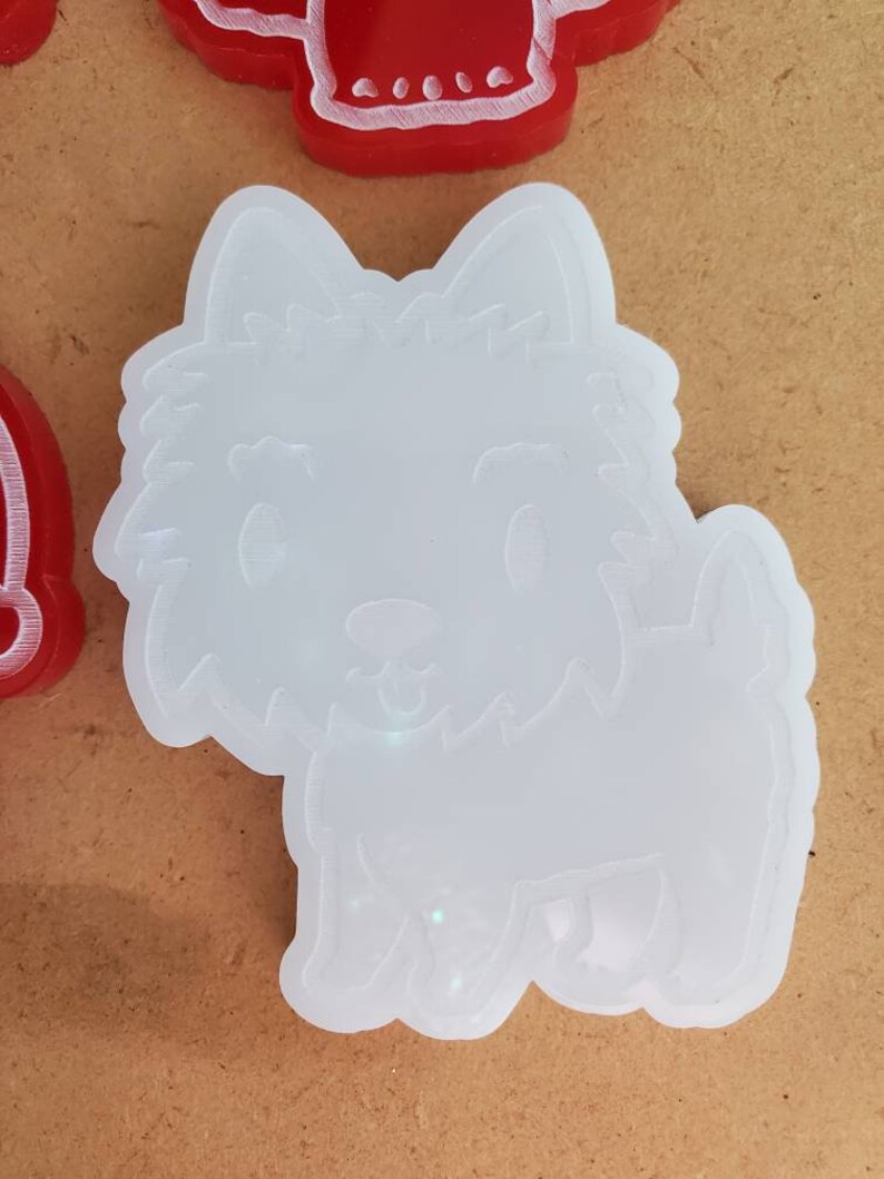 Each individual piece is 2x2.5 wizard silicone mold for resin casting Large 10 pc Acrylic blank not for sale. All 10 pieces included