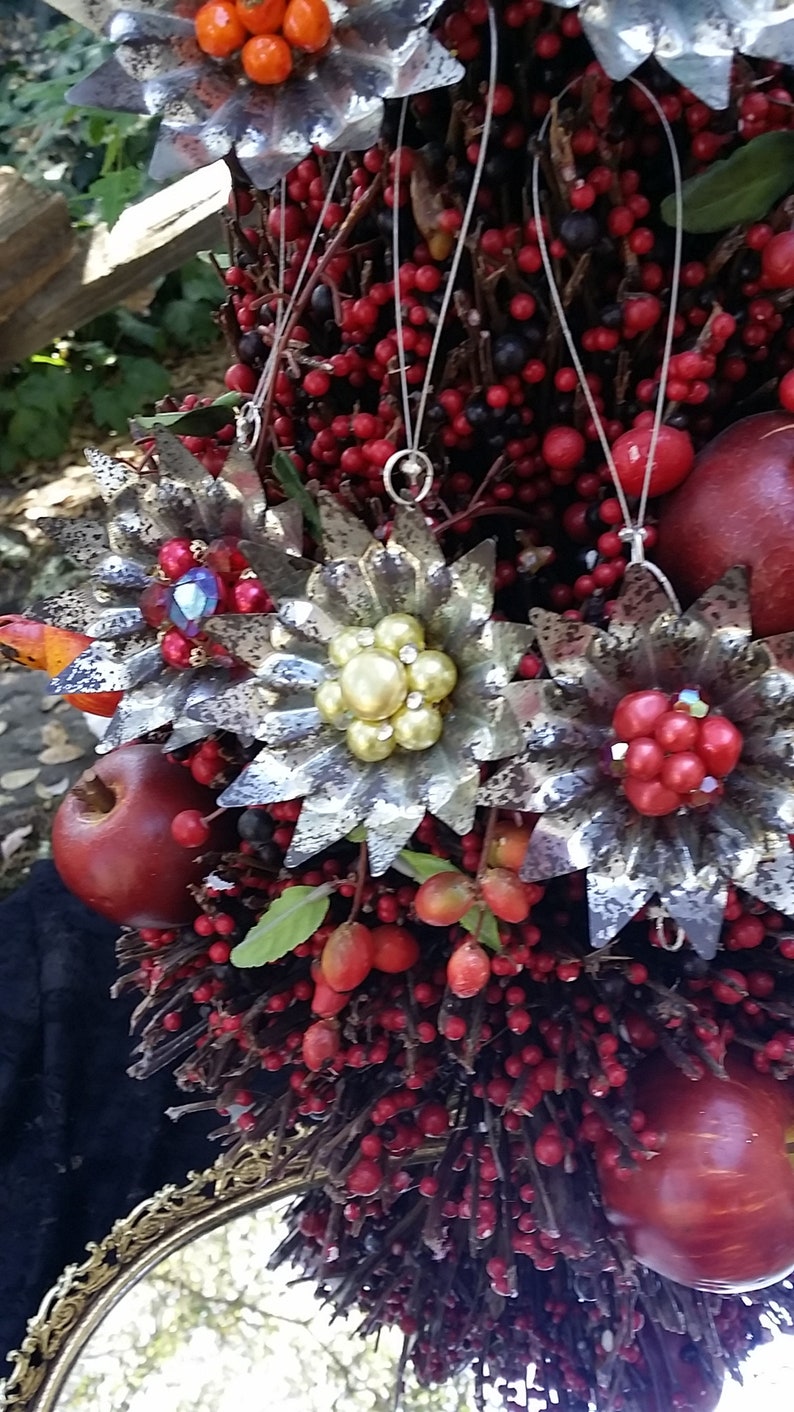 Vintage Lot 6 Metal Christmas Tree Light Tin Reflectors Etsy