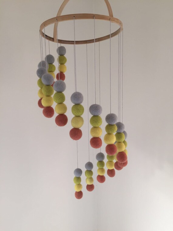 handmade cot mobile