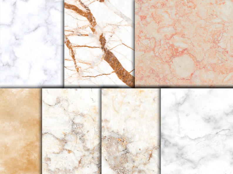 Marble Digital Paper: MARBLE PATTERN Marble | Etsy