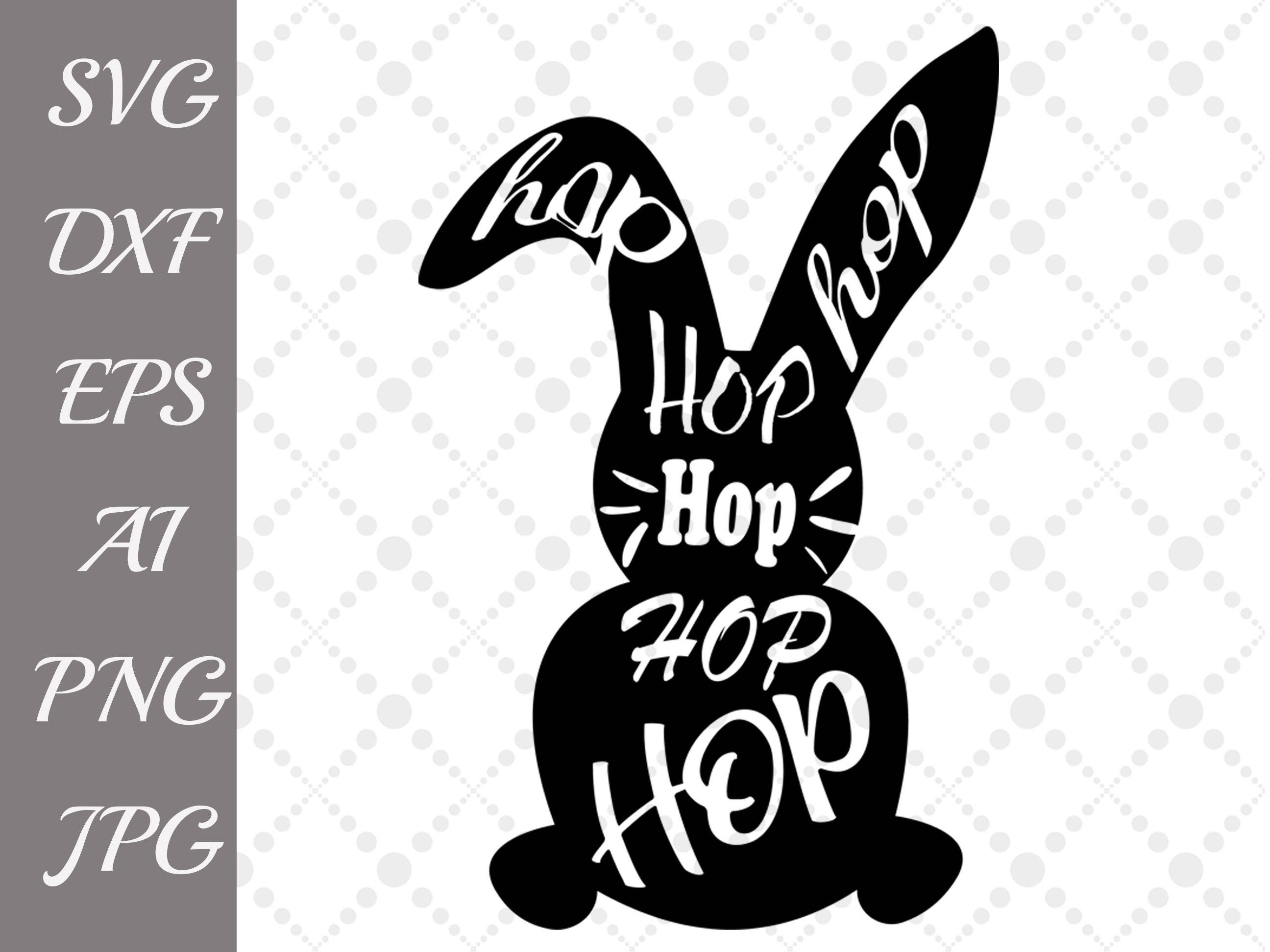 Download Easter Svg: EASTER BUNNY SVG Happy Easter SvgHop | Etsy