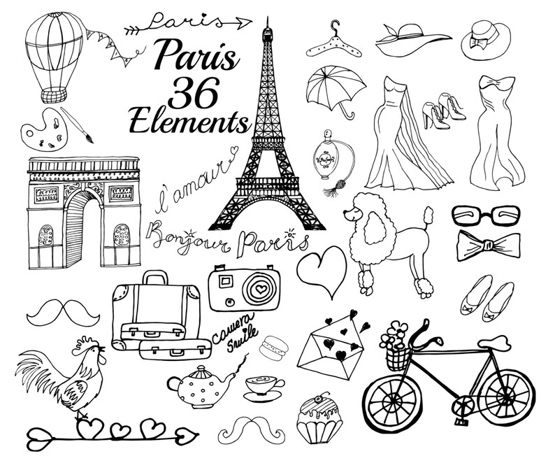 Eiffelturm Zeichnen Leicht