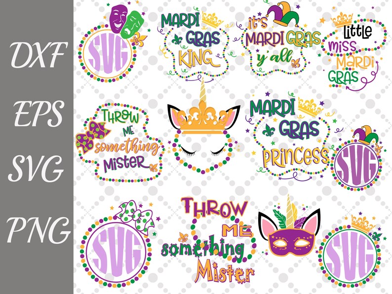 Download Clip Art Art Collectibles Mardi Gras Cut File Fat Tuesday Svg Louisiana Svg Beads Svg Carnival Svg Mardi Gras Svg Mardi Gras King Svg Mardi Gras Svg Bundle