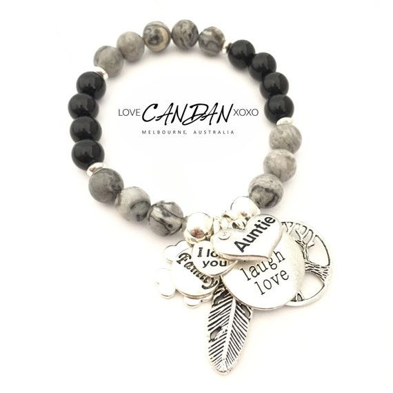 auntie charm bracelet