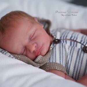CUSTOM REBORN BABY ~ James Asleep By Realborn ~ 6 month layaway