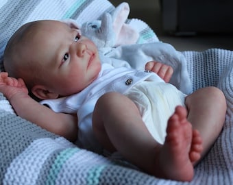 CUSTOM REBORN BABY ~ Ruby Awake By Realborn ~ 6 month layaway