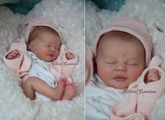 CUSTOM REBORN BABY Ever Asleep by Realborn 6 Month Layaway 