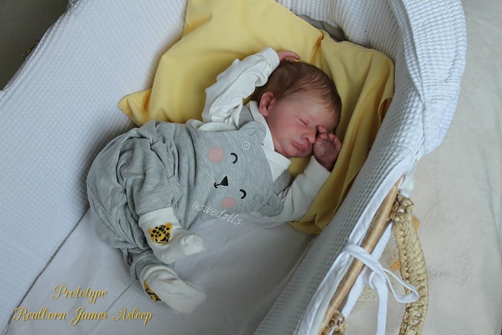 CUSTOM REBORN BABY ~ James Asleep by Realborn ~ 6 Month Layaway - Etsy