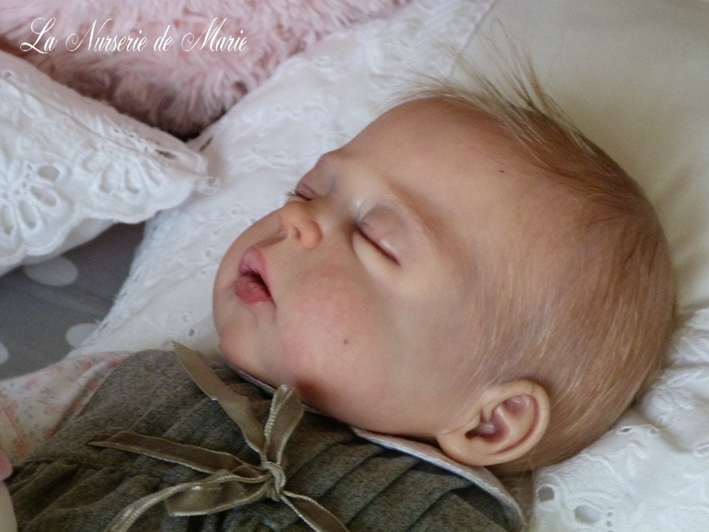 Bébé Reborn Sheila Mickael 42 Cm - Très Réaliste - Sorti De Collection