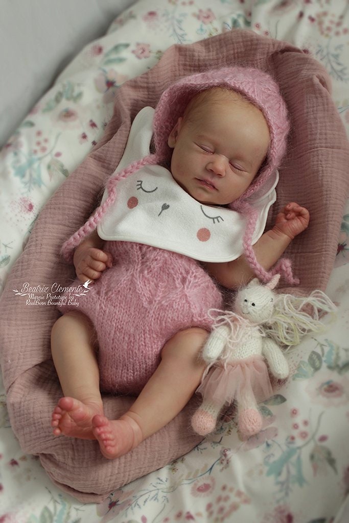 【リボーンドール】 MARNIE ASLEEP CUSTOM REBORN BABY ~ Marnie Asleep by Realborn ~ 6 Month Layaway