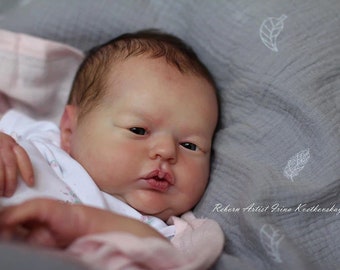 CUSTOM REBORN BABY ~ Tessa Awake By Realborn ~ 6 month layaway