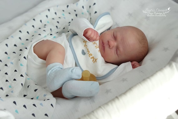 CUSTOM REBORN BABY ~ Chase Asleep by Realborn ~ 6 Month Layaway - Etsy display picture 1
