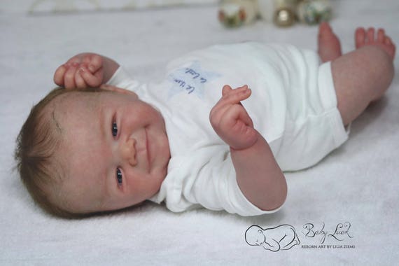 CUSTOM REBORN BABY James by Sandy Faber 