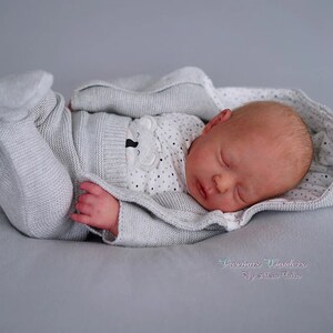 CUSTOM REBORN BABY ~ Dustin Asleep By Realborn ~ 6 month layaway