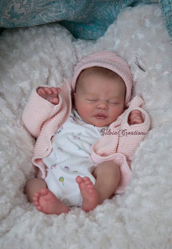 CUSTOM REBORN BABY Ever Asleep by Realborn 6 Month Layaway 