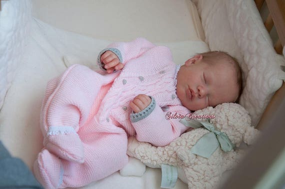 CUSTOM REBORN BABY Ever Asleep by Realborn 6 Month Layaway 