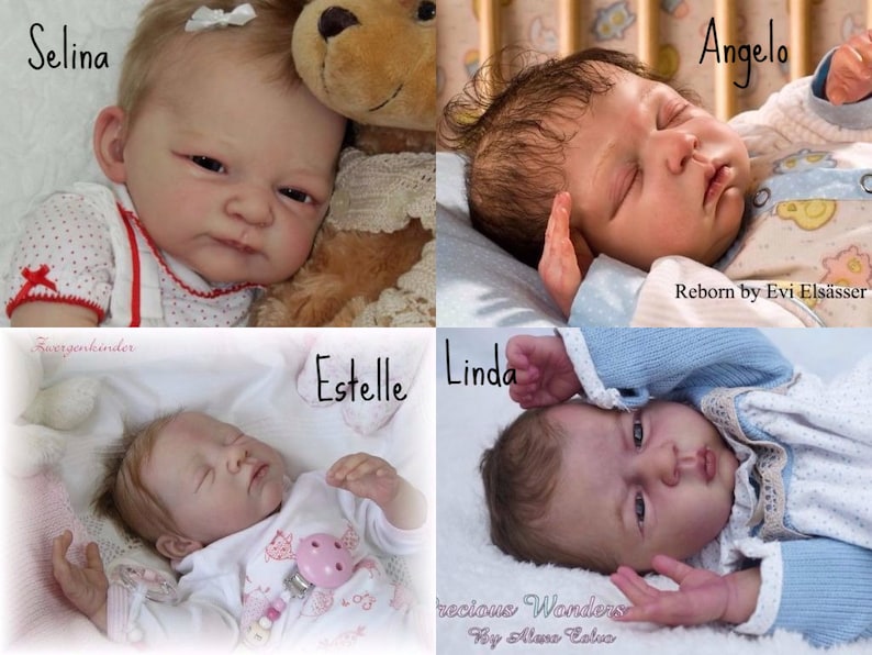 Poupée Reborn Bébé Petra Par Linde Scherer - Faite Main, Vinyle, Lourde Et Réaliste