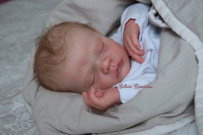 CUSTOM REBORN BABY ~ Christopher Asleep by Realborn ~ 6 Month Layaway ...