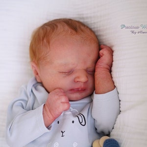 CUSTOM REBORN BABY ~ Martin Asleep by Realborn ~ 6 month layaway