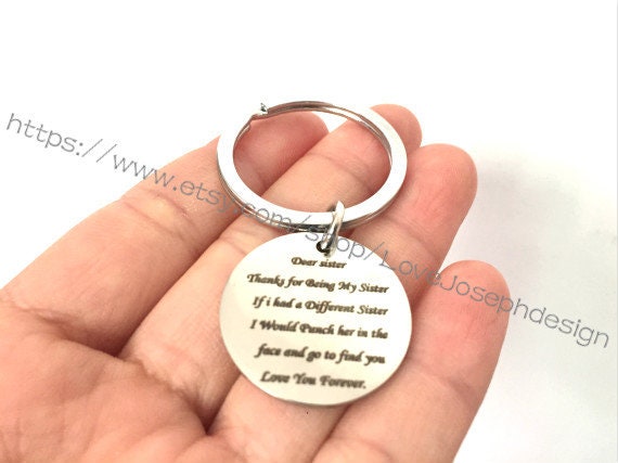 If I Had A Different Sister I Would Punch www.etsy.com