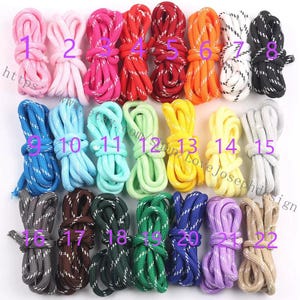 NEW-- 22 Colors/Set (22 Meters）5mm Dopamine Rope Cord