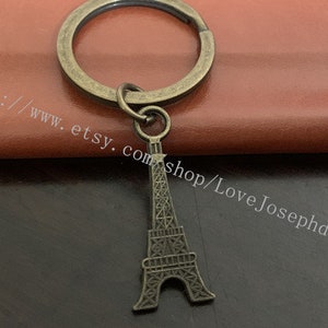 Eiffel Tower keychain,Eiffel Tower gifts key ring