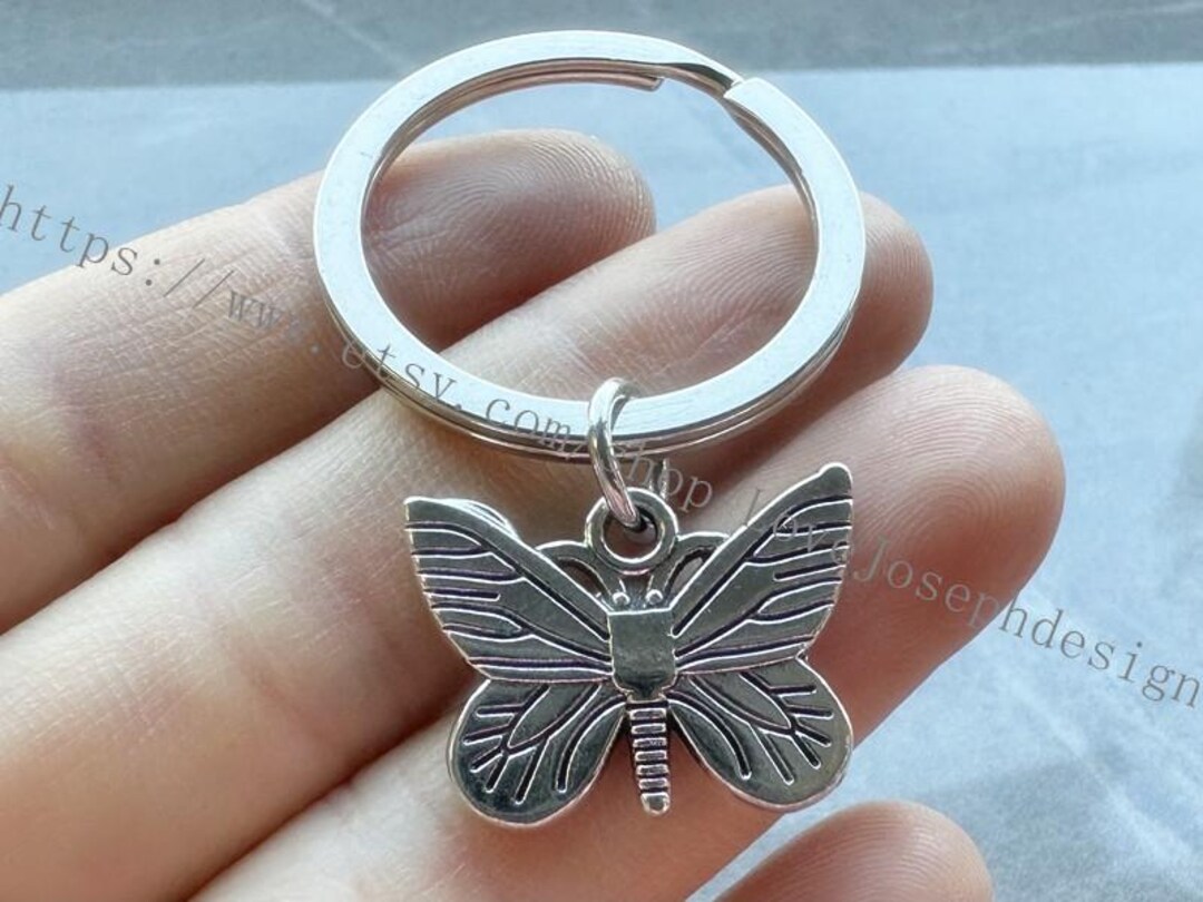 Butterfly Keychain, Butterfly Gifts Key Ring - Etsy