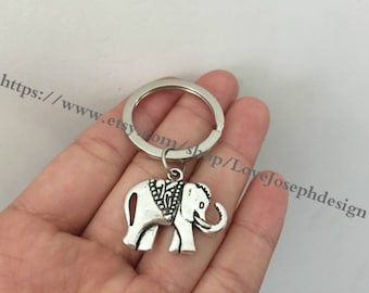 Elefant Schlüsselanhänger, Elefant Geschenke Schlüsselring