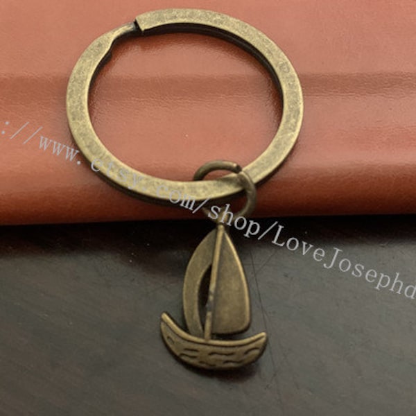 Sailing Keychain Etsy
